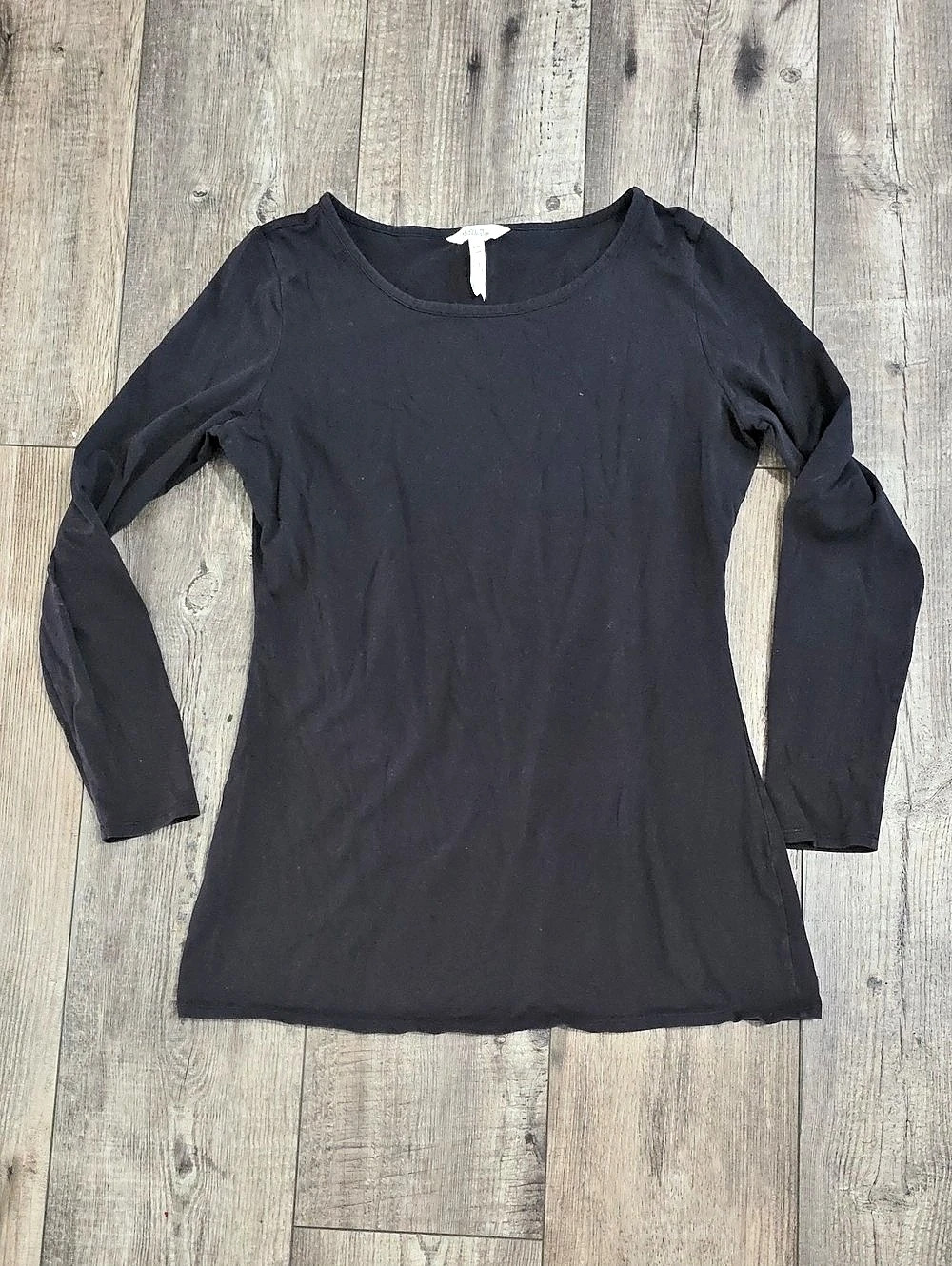 Matilda Jane Long Sleeve Top in Black Size Large